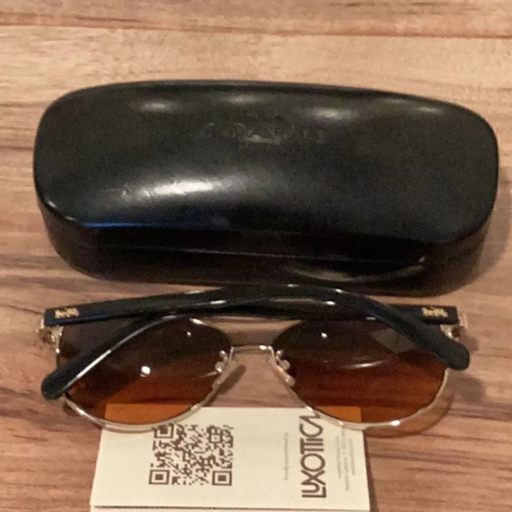 Coach Eyeglasses HC 7077-932195 Light Gold Frame Brown Gradient Lens 58-14-140